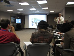 Andrew Pekarik presentation to Smithsonian education staff.