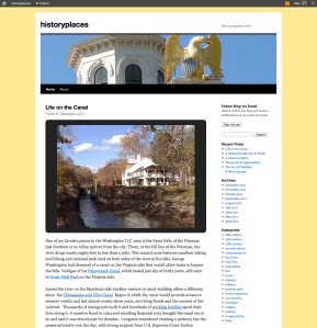 Historyplaces Blog
