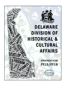 Delaware Strategic Plan FY15-FY19 cover