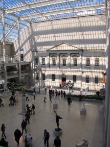 American Wing at the Met featuring the 1822 Branch Bank of the US.